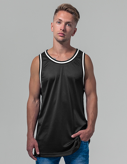 BY009 Build Your Brand - Pánské tílko (Mesh Tanktop )